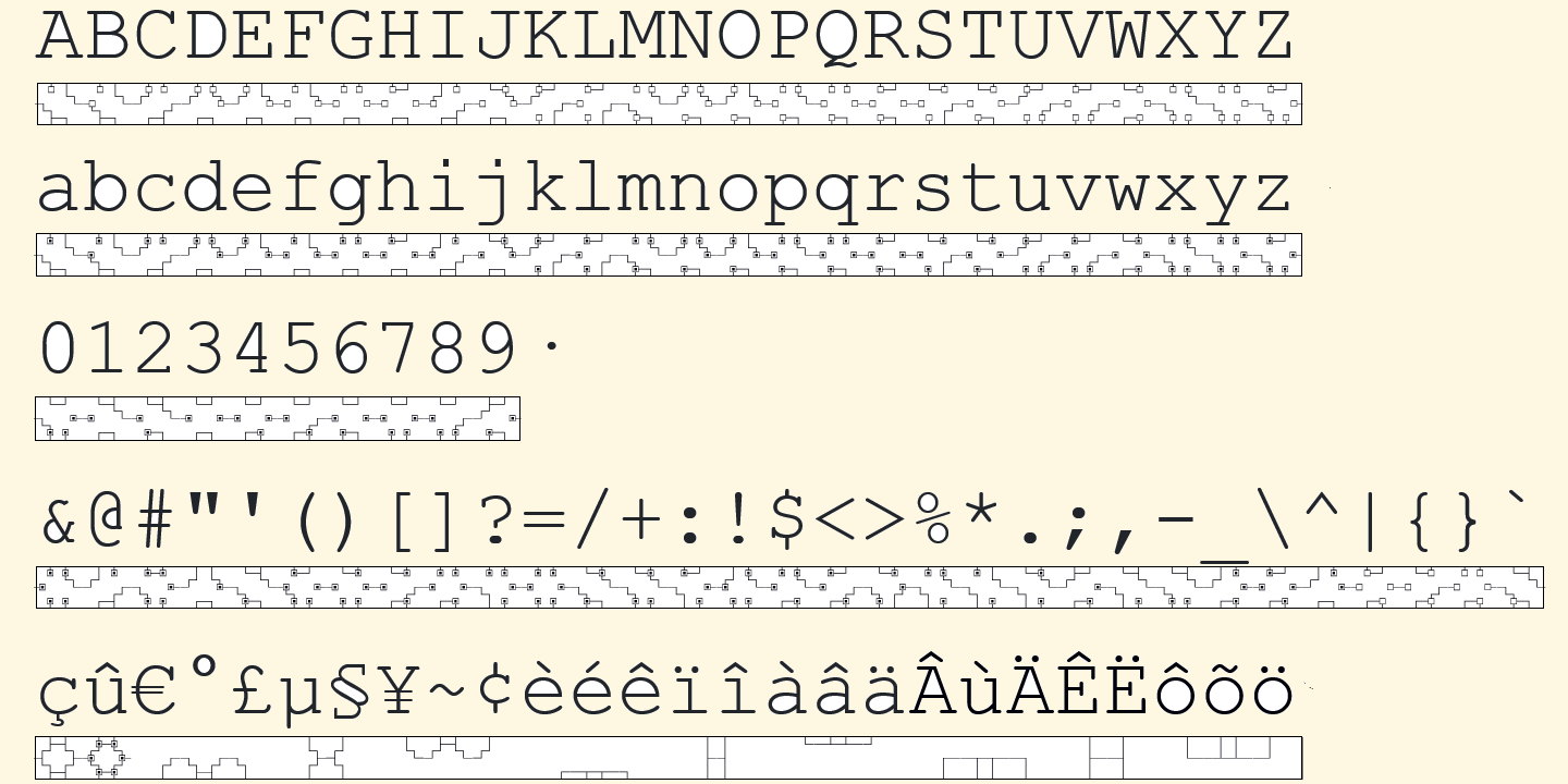 Example font Kernig Braille #6
